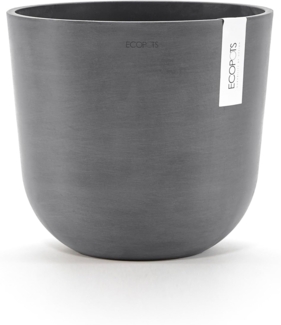 Ecopots Pflanztopf Oslo Ø 25 x 21,8 cm grau