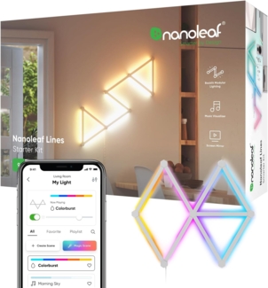 Nanoleaf Lines Starter Kit - 9 PK EEK G