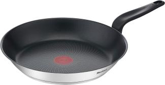 Tefal Primary Edelstahl Pfanne Ø28 Titanium-Antihaftbeschichtung Bratpfanne