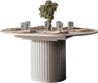 Ausziehbarer Tisch Zelfa 09 (Farbe: Cashmere)