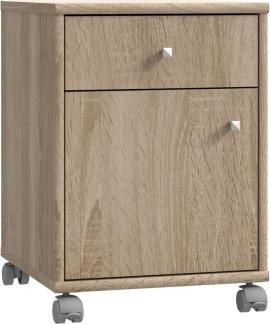 Rollcontainer >TEMPRA2< (BxHxT: 38,6x54,1x42 cm) in Sonoma Eiche