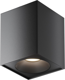 Maytoni Deckenleuchte Zoom, Schwarz, 1 flg, 50 W, 9 x 9 x 11,5 cm (LxBxH)