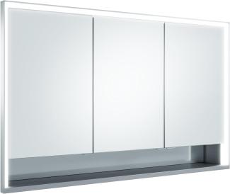 Keuco Royal Lumos Spiegelschrank 14315, 3 Drehtüren, Wandeinbau, 1200mm - 14315171301