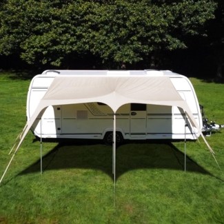 yourGEAR Sonnensegel your GEAR Scilla TC Caravan Tarp Wohnwagen Sonnensegel 400 x 250cm