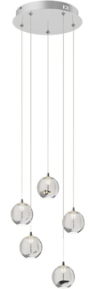 Lucande Hängeleuchte Hayley, 5 x 5 W LED, warmweiß