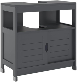 Waschbeckenunterschrank Vilda Grau 60 x 60 cm Vicco