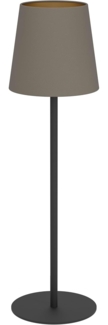 Eglo Tischleuchte Fiorana schwarz cappuccino 53 x 15 cm E14