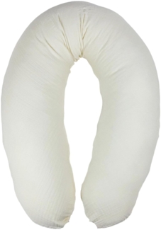 sei Design Stillkissen XXL 190x30ohne Außenbezug, Inlay Innenkissen mit Reißverschlüss Faserfüllung Seitenschläferkissen Schwangerschaftskissen Pregnancy Pillow