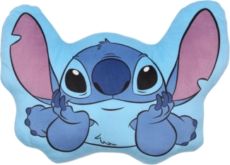 Sarcia. eu Dekokissen DISNEY Stitch Zierkissen aus Velour, 33x25cm, fürs Kinderzimmer