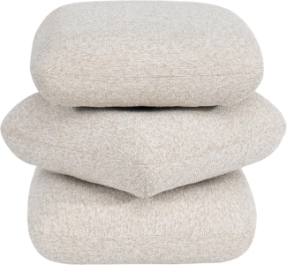 Duhome Hocker (9272D1), Bouclé Stoff, 360° Drehbar, Modern