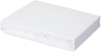 Jersey Spannbettlaken für das Beistellbettchen 50x100cm, Weiß