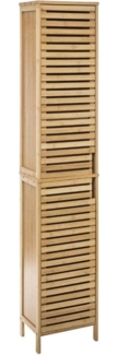 Badregal 'Sicela' Bambus natur für Handtücher und Hygieneartikel - 5five Simply Smart, 179 x 24 x 34 cm