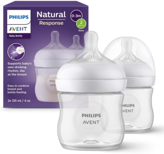 Philips Avent Natural Flasche - 125 ml - 2 Stück T