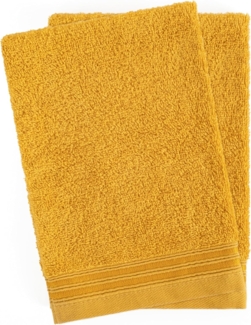 HAMMETEX Waschlappen 2er-Set Waschlappen 15x22 cm, 100% Baumwolle, weich und saugfähig, (Set, 2-St)