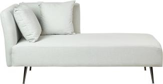 Chaiselongue mintgrün linksseitig RIOM