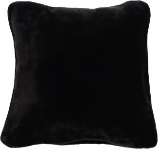 Gözze - Premium Cashmere-Feeling Kissenbezüge, 500 g/m², 50x50 cm - Schwarz