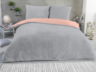 Malika Wendebettwäsche 200x200 + 2x 80x80 cm Cashmere Touch Bettwäsche, atmungsaktiv, Mikrofaser, 3 teilig, Für Allergiker geeignet, pflegeleicht, angenehm weicher Stoff