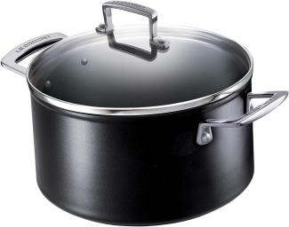 Alu Fleischtopf 18 cm Aluminium-Antihaft Le Creuset Töpfe - GasBackofen geeignet, Spülmaschinengeeignet