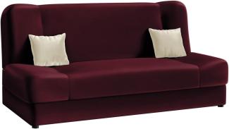 Schlafsofa Jonas, Sofa mit Bettkasten und Schlaffunktion, Bettsofa, Dauerschläfer-Sofa, Schlafcouch, Couch vom Hersteller, Wohnlandschaft (Magic Velvet 2202 + Magic Velvet 2202 + Magic Velvet 2250)