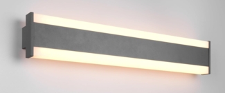 LED Außenwandleuchte DAWSON Up and Down Lichteffekt, Anthrazit 60cm lang