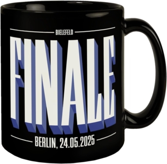 speecheese Tasse FINALE 2025 Bielefeld Tasse für das Pokalfinale in Berlin