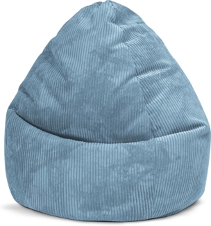 Sitting Point Sitzsack Shara XXL Cord in Petrol