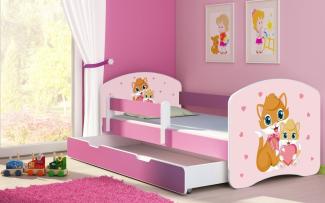 Kinderbett Dream mit verschiedenen Motiven 160x80 Kitty