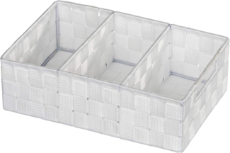 WENKO Organizer Adria (1 St), mit Griff, 3 Fächer