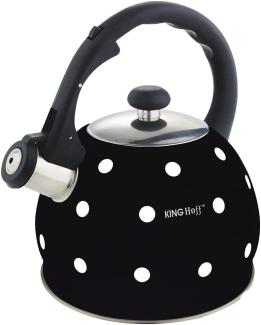 Kinghoff Kinghoff Polka-Dot emaillierter Wasserkocher 2,0l KH1049