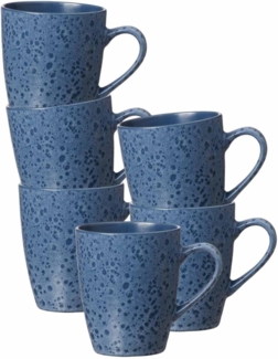 Ritzenhoff & Breker Kitwe Kaffeebecher 370 ml blau 6er Set - DS