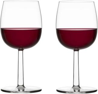 Rotwein- Weissweinglas – 280 ml - 2 Stück Raami Gläser Iittala Weissweinglas, Spülmaschinengeeignet