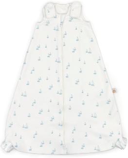 ERGObaby Babyschlafsack mit Beinen 18-36 Monate 0. 5 TOG Baumwolle, Baby Sommerschlafsack On The Move Sailboat Dreams
