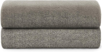 Blumtal Badetücher Premium weiche Frottier 2er Set mit Aufhängschlaufen, Frottee (2-St), Baumwolle Oeko-TEX Zertifiziert, saugstark