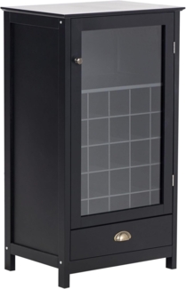 Weinregal CERES Schwarz