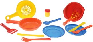 Gowi 454-71 Koch Set Wien, 14-teilig, Service und Küchen