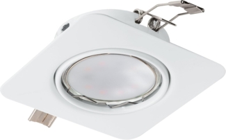 Eglo 94262 GU10 LED Einbauleuchte PENETO weiß max. 1X5W schwenkbar