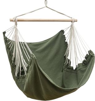 AMANKA XL Hängesessel Outdoor 155x125cm - Gartenmöbel Hängesessel - Relaxsessel Outdoor Hängesessel Indoor Hängesessel Kinder Hängeschaukel Hängesitz - Hängestuhl ohne Gestell Hängesessel Boho Style