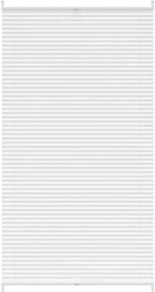 Plissee Faltrollo Rollo Plisseerollo 110x200cm Weiß 240616