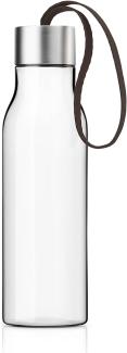 Eva Solo Trinkflasche, Wasserflasche, Kunststoff, Edelstahl, Chocolate, 500 ml, 503048