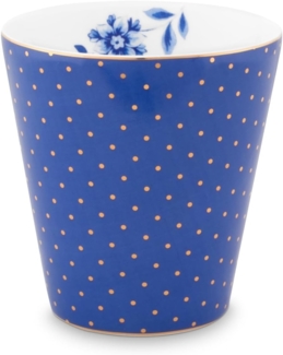 PIP STUDIO Royal Dots Blue Becher ohne Henkel klein 0,23 l