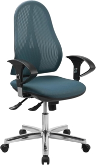 TOPSTAR Open Point SY AZ Bürostuhl, Kunststoff, Petrol, One Size