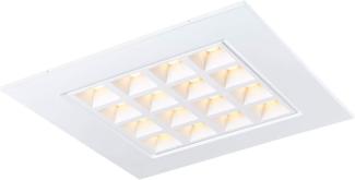 SLV 1003078 PAVONO 620x620 Indoor LED Deckeneinbauleuchte weiß 3000K UGR19