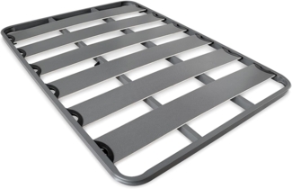 Homey Verstärkter Lattenrost mit Breiten Lamellen, geräuschhemmend, Struktur 40x30 mm, ohne Beine, stark und robust, 135x190 cm