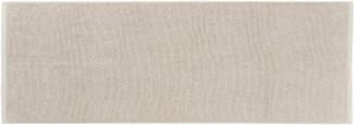 Blomus PIANA Badematte, Badezimmermatte, Fußmatte, Baumwolle, Moonbeam, 100x50 cm, 69142