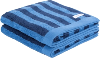 TOM TAILOR HOME Handtuch CLASSIC BATH, Frottier (2-St), 100% Baumwolle, 50x100 cm, in trendigen Farben