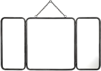 Spiegel Vintage-Stil CERRONE - B60 x H110 - Grau metallic