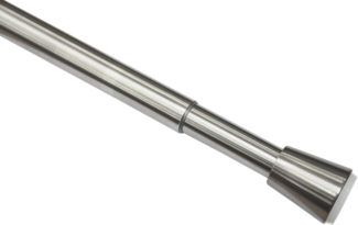 Gardinia Spannstange Ø 23-26 mm Edelstahl 90 cm - 140 cm