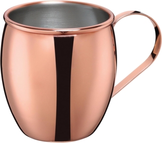 Moscow Mule Becher Cocktail Kupferbecher Kupfertasse cilio poliert 200409