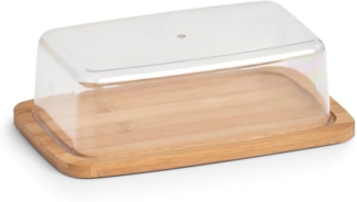 ZELLER Present Holz Kunststoff Butterglocke