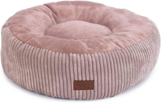 Designed By Lotte Tierbett Katzen Liegebett Ribbed pink